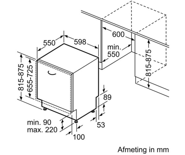 Constructa CG5A04V9 vaatwasser
