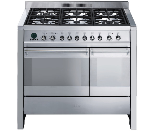 Smeg CS20NLK fornuis roestvrijstaal