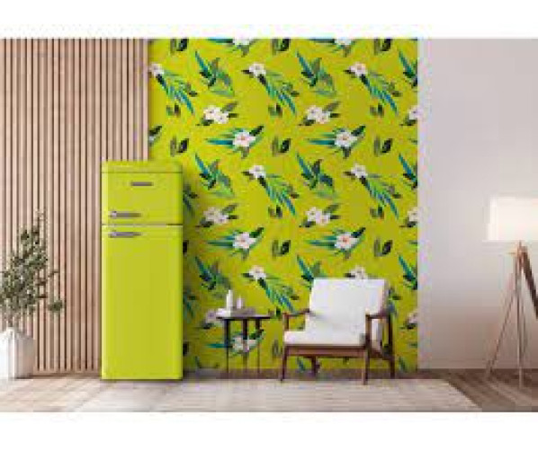 Schneider SCDD208VRIO retro jaren 50 koelkast - groen