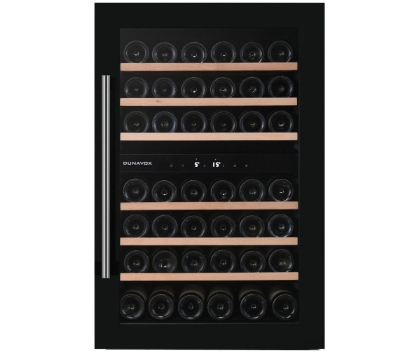 Dunavox DAB-42.117DB inbouw wijnkoelkast - zwart