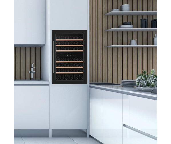Dunavox DAB-42.117DB inbouw wijnkoelkast - zwart
