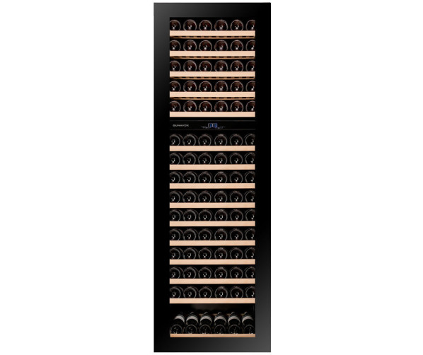 Dunavox DAVG-114.288DB.TO inbouw wijnkoelkast - zwart