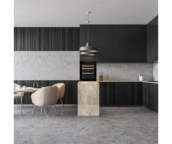 Dunavox DAVG-32.80DB.TO inbouw wijnkoelkast - zwart