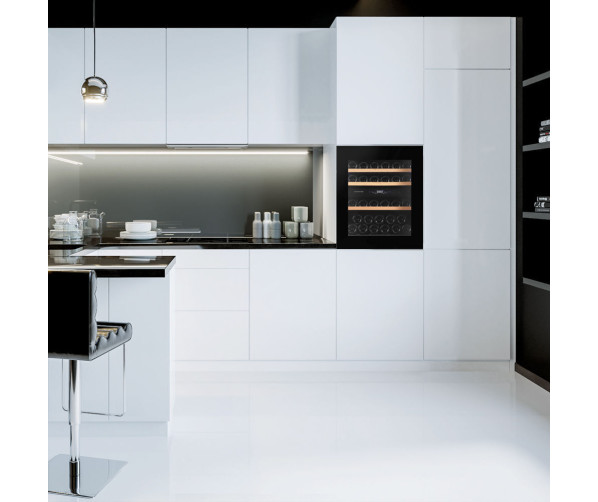 Dunavox DAVG-32.80DB.TO inbouw wijnkoelkast - zwart