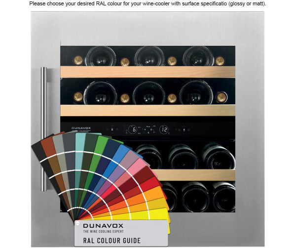 Dunavox DVS-25.65DC inbouw wijnkoelkast