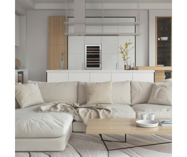 Dunavox DAB-42.117DB inbouw wijnkoelkast - zwart