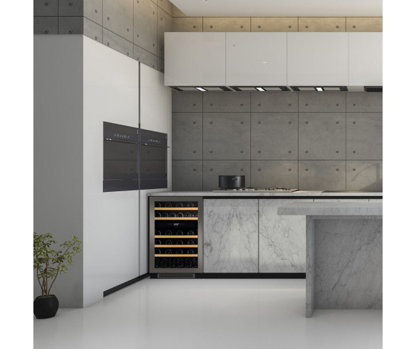 Dunavox DAUF-38.100DB.TO inbouw wijnkoelkast - zwart