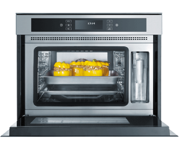 Foto van de binnenzijde van de ECTM 9145/1 IXL combi stoomoven van BAUKNECHT