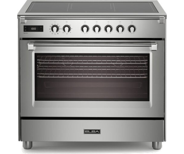 Elba EBS 965 IMLXX inductie fornuis - 90 cm. - rvs