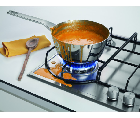 De Electrolux EGH6343BOX beschikt over een wokbrander linksvoor