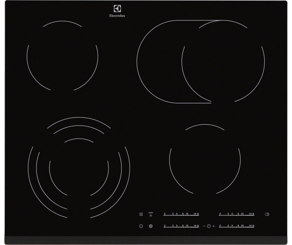 Electrolux EHF6547FOK keramische kookplaat