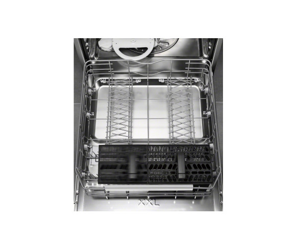 Foto van de flexibel indeelbare onderkorf van de ELECTROLUX inbouw vaatwasser ESL6370RO