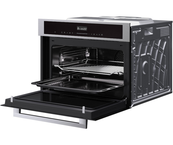 Etna CM250RVS inbouw oven met magnetron - rvs