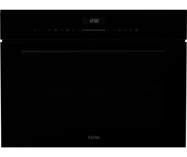 Etna CM250ZT inbouw oven met magnetron - zwart