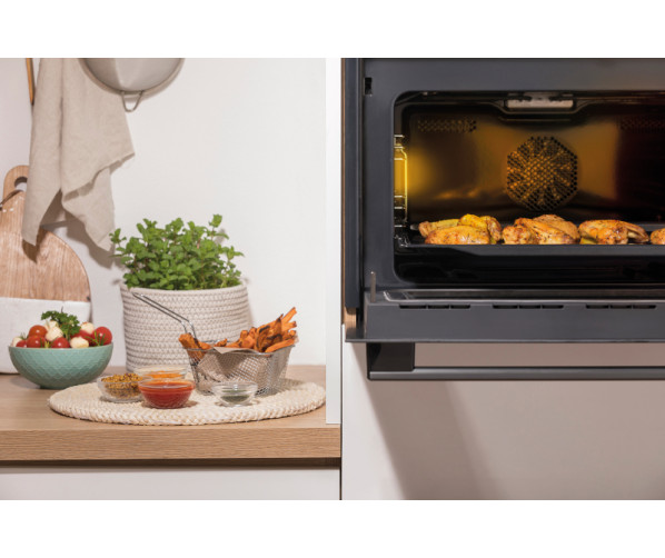 Etna CM914MZ inbouw oven met magnetron - zwart
