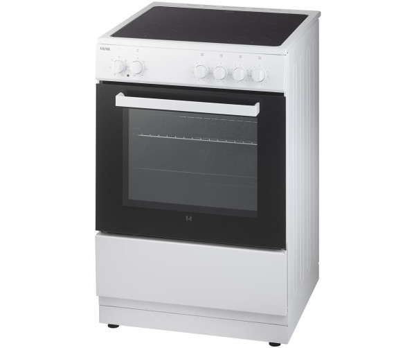 Etna FIV560WIT inductie fornuis - wit - 2-fasen aansluliting
