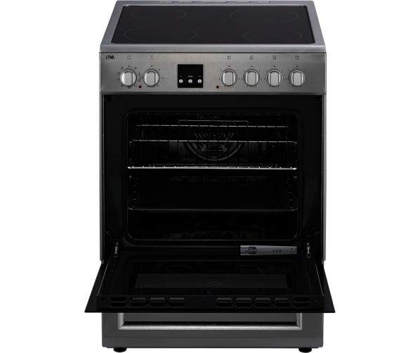 De Etna FKV761RVS beschikt over een ruime oven met een inhoud van 65 liter