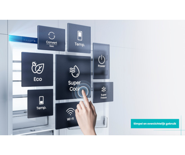 Etna KCD4178ENF inbouw koelkast - nis 178 cm.