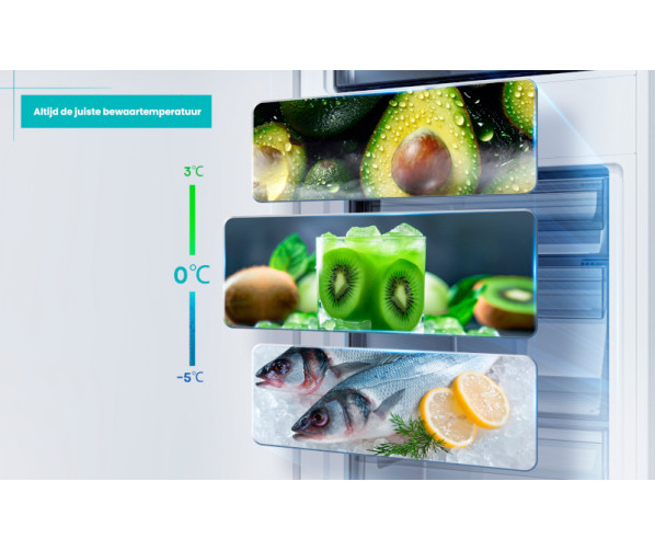 Etna KCD8194ENF inbouw koelkast