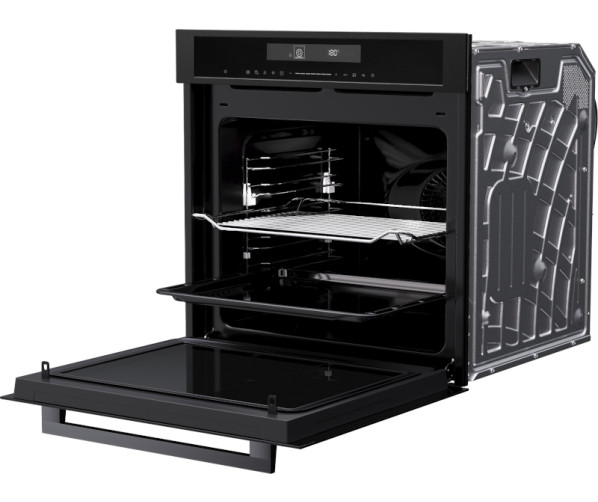 Etna MO670MZ inbouw oven met magnetron - nis 60 cm - mat zwart