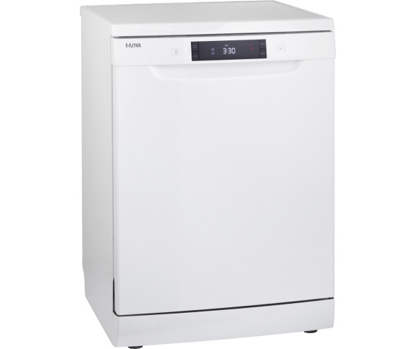 De Etna VWV647WIT is een witte vrijstaande vaatwasser uitgevoerd met een rvs kuipbodem, een bestekmand in de onderkorf en een geluidsniveau van 47 dB