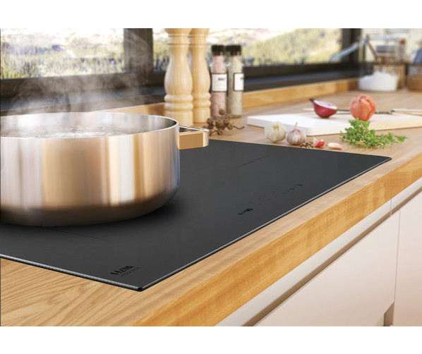 Etna KIF680DS inbouw inductie kookplaat - 80 cm. breed - matzwart