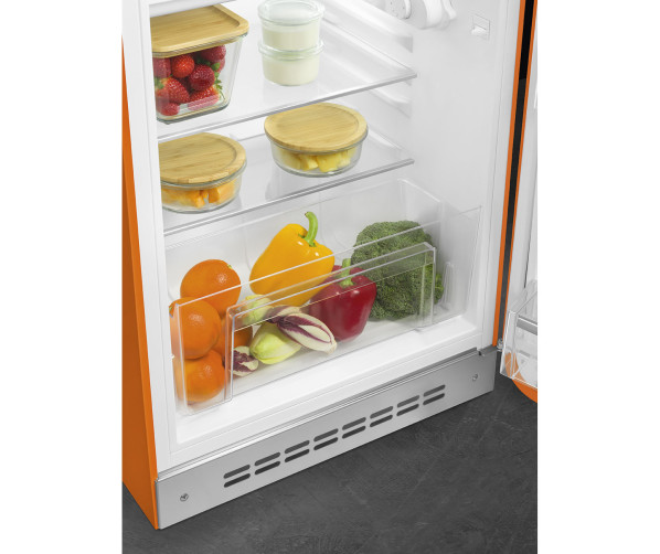 Smeg FAB10ROR5 koelkast oranje - rechtsdraaiend