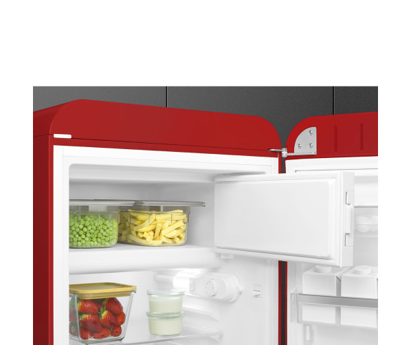 Smeg FAB10RRD5 koelkast rood - rechtsdraaiend