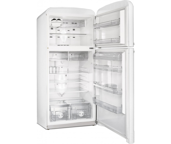 Foto van de binnenzijde van de SMEG koelkast FAB50B wit