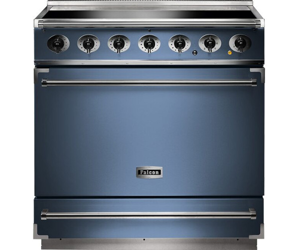 Falcon 900S INDUCTIE CHINESE BLUE fornuis - 90 cm breed