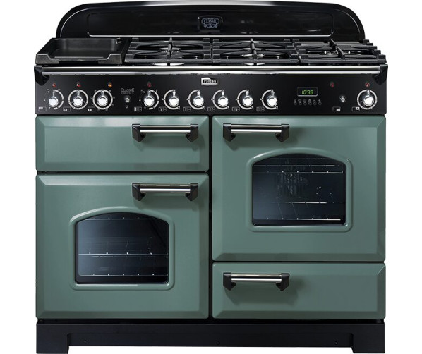 Falcon CLASSIC DELUXE 110 GAS MINERAL GREEN fornuis - 110 cm breed