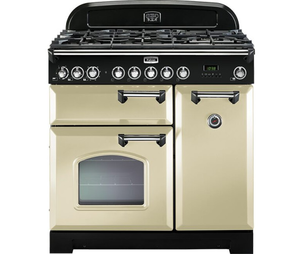 Falcon CLASSIC DELUXE 90 GAS CREAM fornuis - 90 cm breed