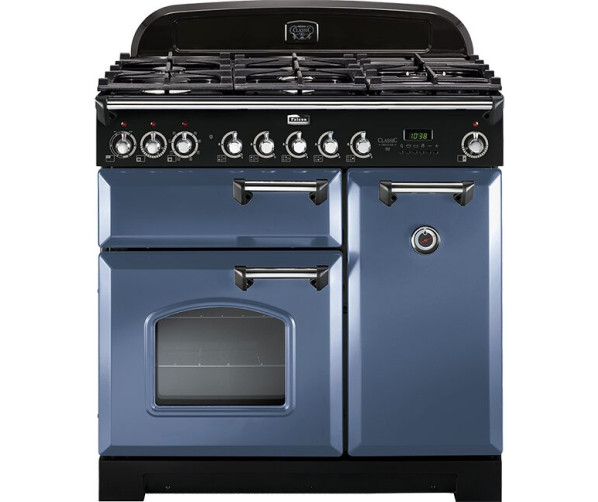 Falcon CLASSIC DELUXE 90 GAS STONE BLUE fornuis - 90 cm breed
