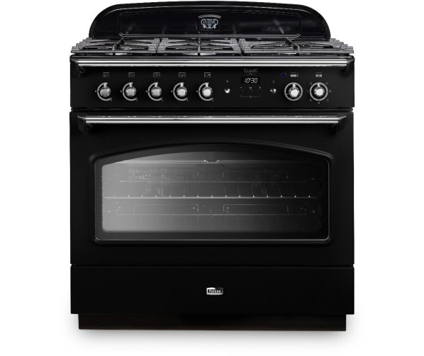 Falcon Classic FX 90 gas zwart fornuis