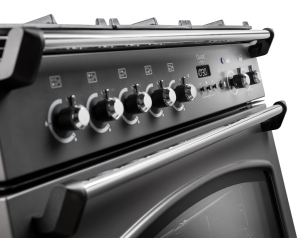 Falcon Classic FX 90 gas zwart fornuis