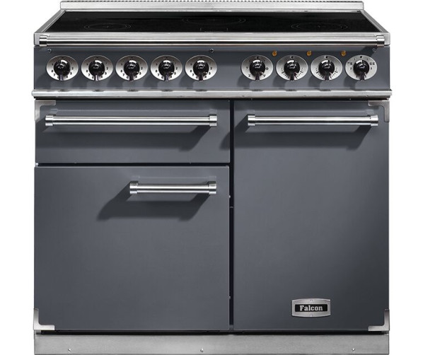 Falcon DELUXE 1000 INDUCTIE SLATE fornuis - 100 cm breed