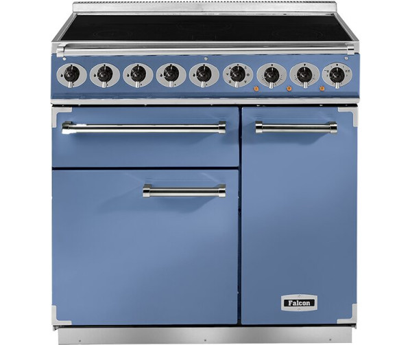 Falcon DELUXE 900 INDUCTIE CHINESE BLUE fornuis - 90 cm breed