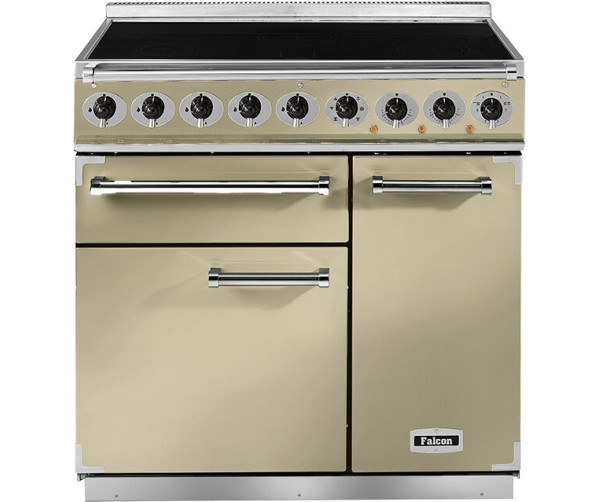 Falcon DELUXE 900 INDUCTIE CREAM fornuis - 90 cm breed