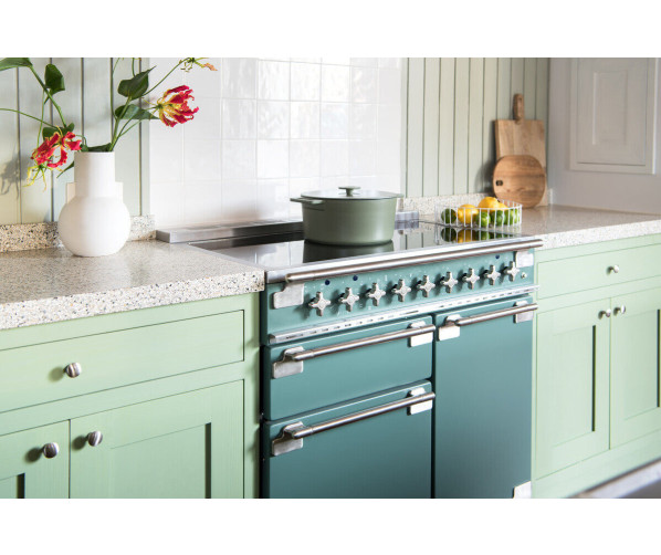 Falcon ELISE 100 INDUCTIE CHERRY RED fornuis - Meerdere ovens