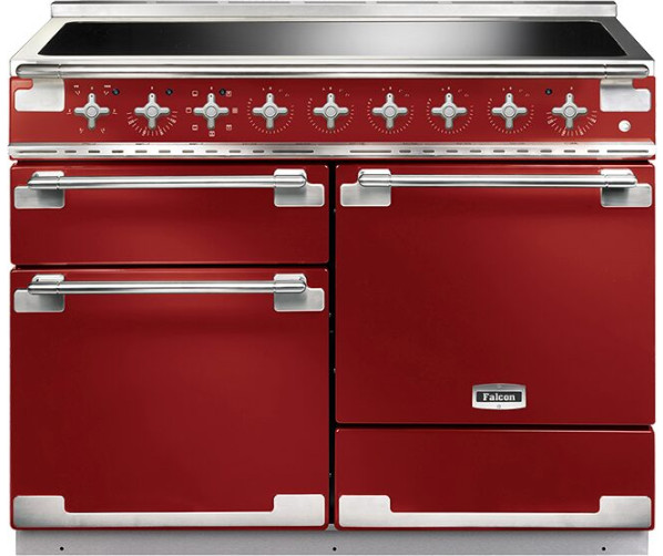 Falcon ELISE 110 INDUCTIE CHERRY RED fornuis - 110 cm breed