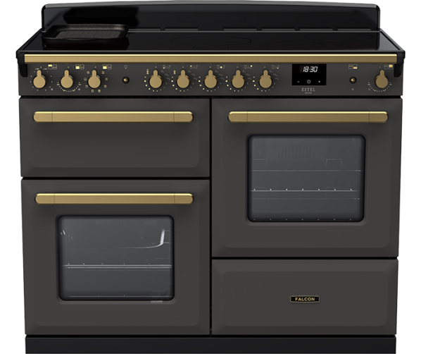 Falcon Estel Deluxe 110 inductie fornuis in antracietgrijze slate kleur