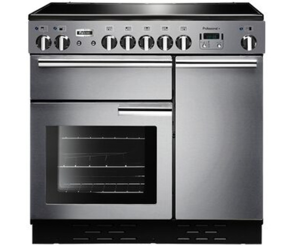 Falcon PROFESSIONAL PLUS 90 INDUCTIE RVS fornuis - 90 cm breed