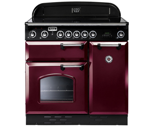 FALCON Classic 90 inductie fornuis Cranberry