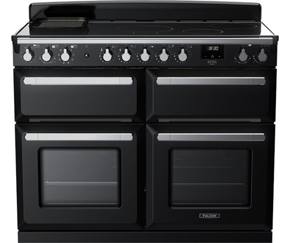 Falcon ESTEL DELUXE 110 INDUCTIE SUDDEROVER ZWART fornuis - 110 cm breed