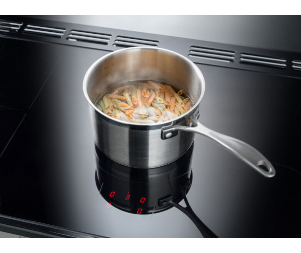 INDUCTIE LECKFORD DELUXE 90 CHARCOAL BLACK Falcon fornuis - Inductie