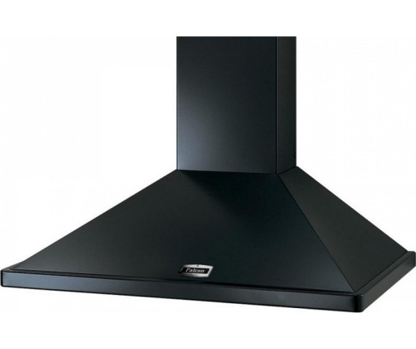 Falcon Plus 90 zwart afzuigkap - wand afzuigkap - 90 cm. breed