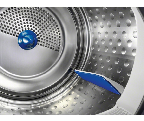De EDC2086PDW wasdroger van ELECTROLUX is uitgevoerd met de vernieuwde SoftDrum trommel