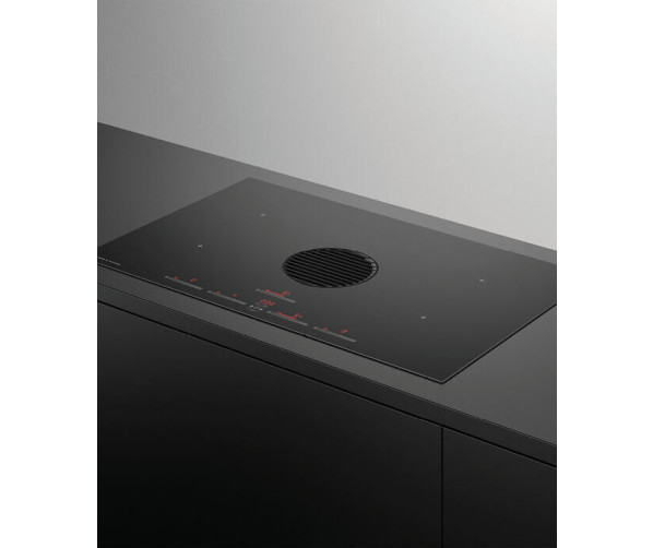 Fisher & paykel CID834DTB4 inbouw inductie kookplaat met afzuiging
