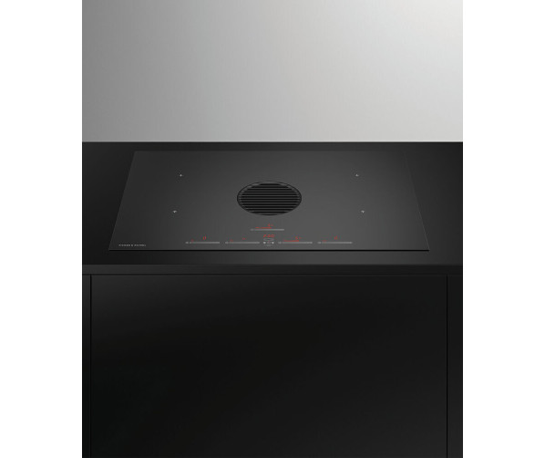 Fisher & paykel CID834DTB4 inbouw inductie kookplaat met afzuiging