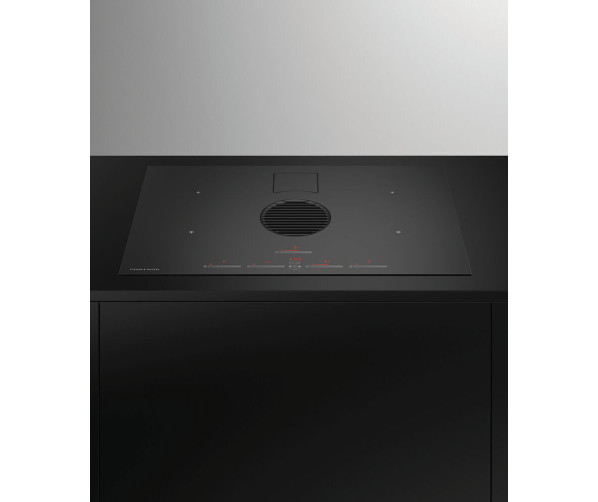 Fisher & paykel CID834RDTB4 inbouw inductie kookplaat met afzuiging